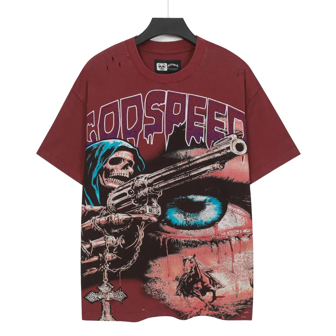 G 6207# Black/ ｜ godspeed（ + ）+ In Stock Retro T （fabric）：32 Sizes（size）：S-M-L-XL （colour）： Black/ 👉